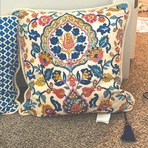 COPY - Cynthia Rowley Boho Embroidered Throw Pill…